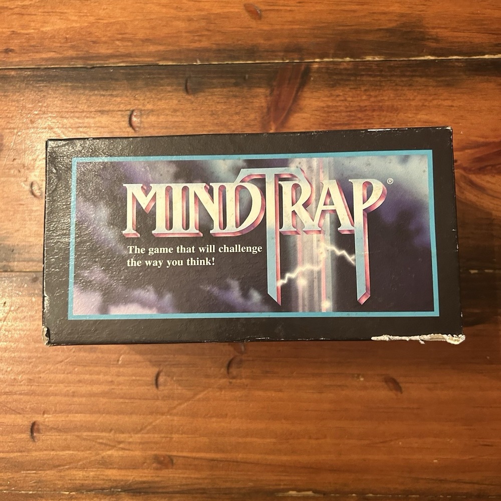 MindTrap Game (Pressman,‎ 1996) Puzzles Murder Mystery Pre Owned